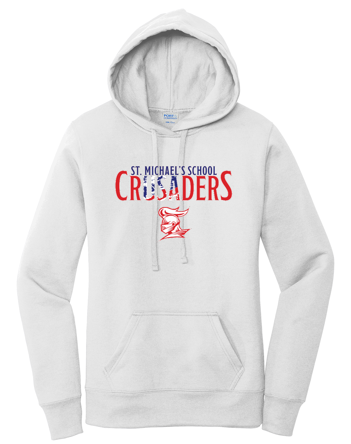 Port & Company Women's Core Fleece Pullover Hooded Sweatshirt
