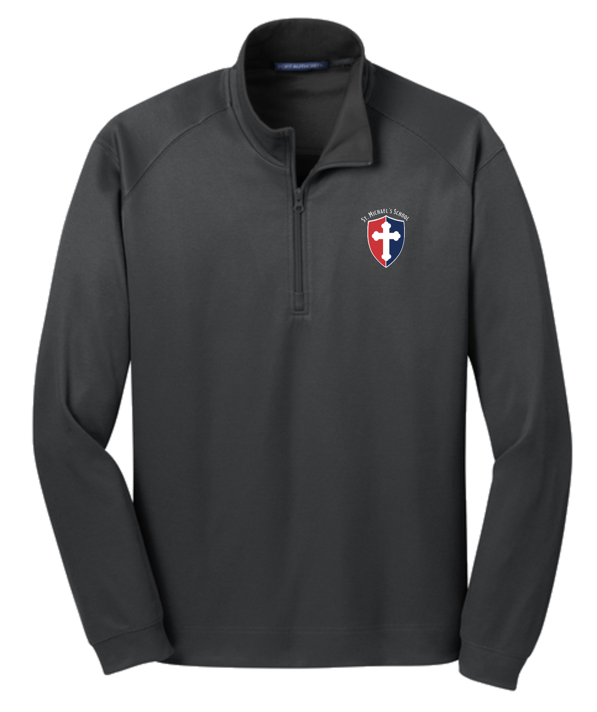 Port Authority Vertical Texture 1/4 Zip Pullover