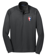 Port Authority Vertical Texture 1/4 Zip Pullover