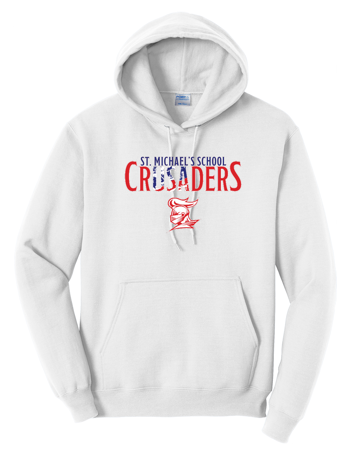 Port & Company Adult Core Fleece Pullover Hooded Sweatshirt